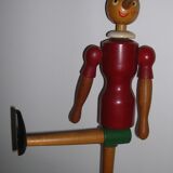 Articulated wooden Pinocchio, 50 cm