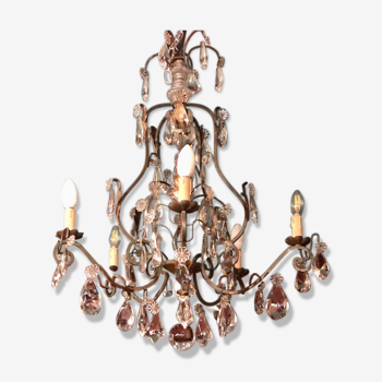 6-light stamp chandelier