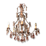 6-light stamp chandelier