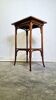 Curved wooden side table Art Nouveau, 1910s
