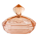 Glass butter dish, art deco, 1930s, production: Italy