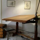 Table architect oza year 50, renovated by professional