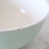 Green mint salad bowl, Villeroy and Boch, vintage