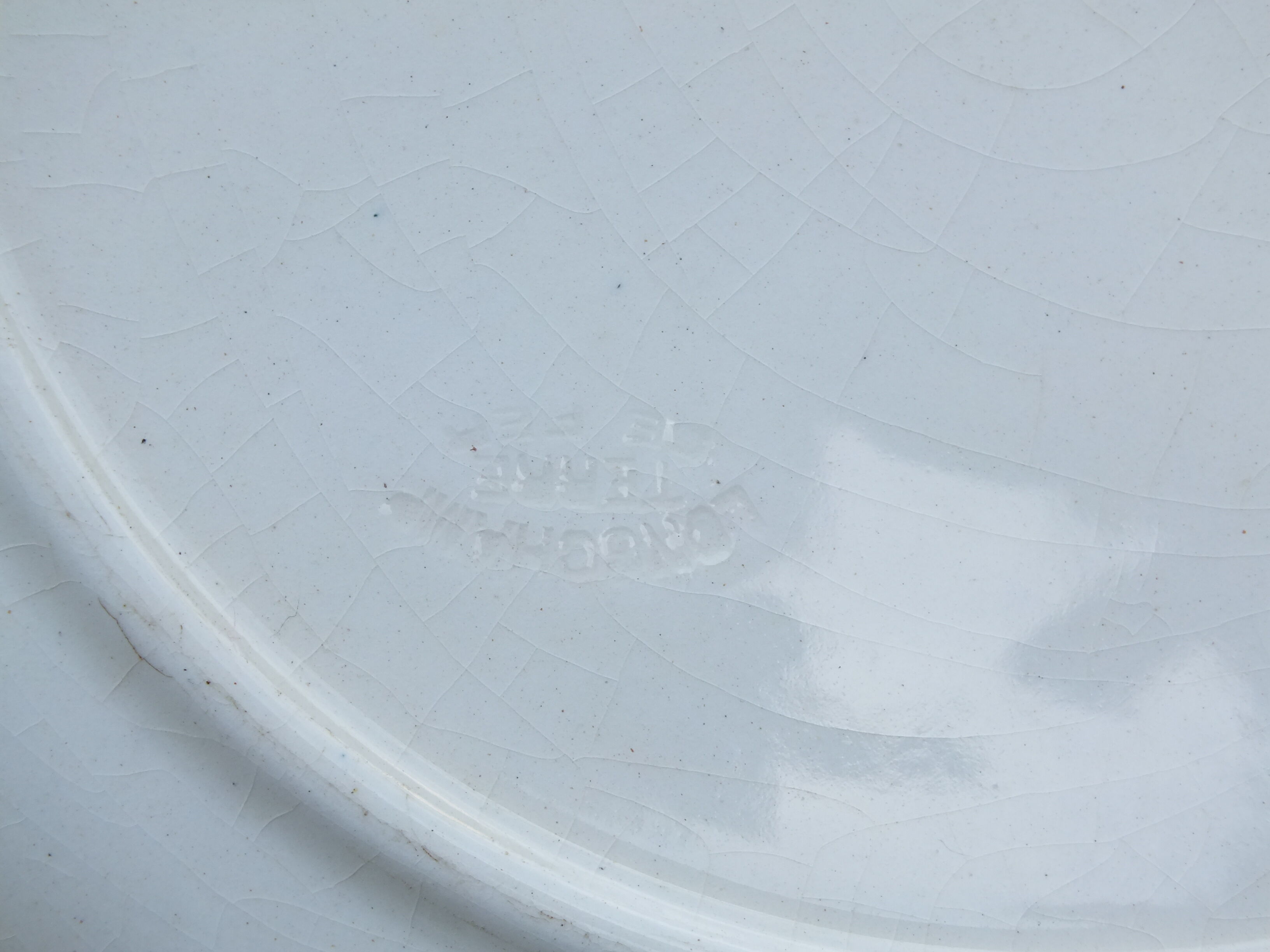 Round flat and hollow Longchamp Velars in Iron Earth