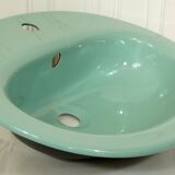 Vintage mint green sink