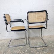 Paire de fauteuil B64 - Design Marcel Breuer