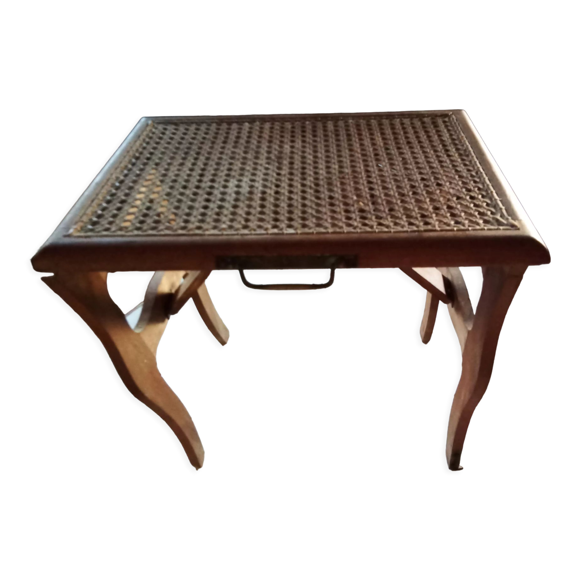 Antique foldable stool