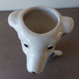 Soliflore ceramic dog shape