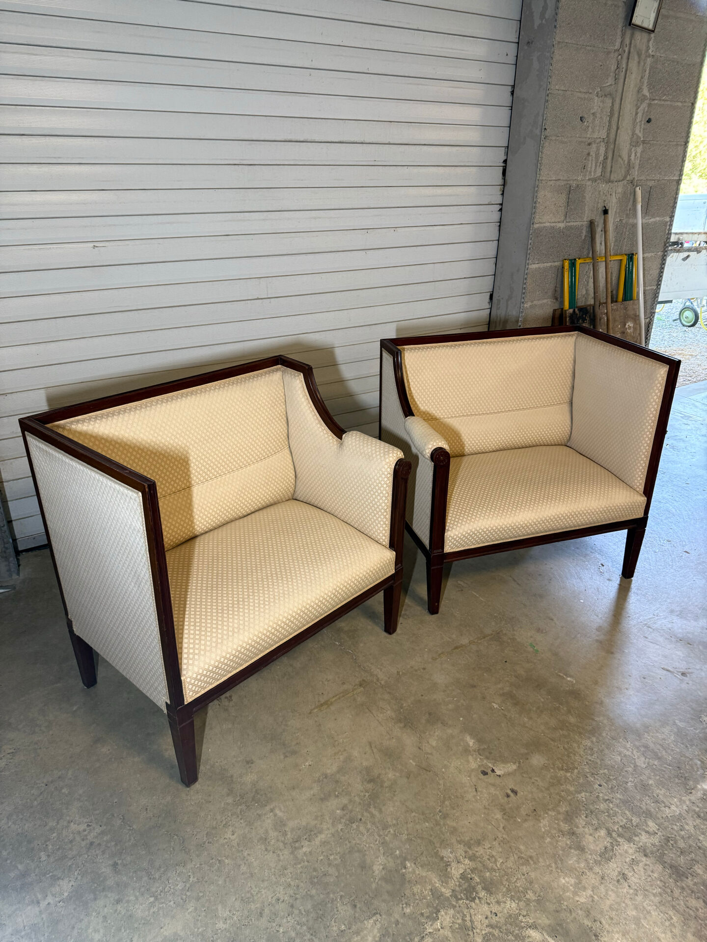 Pair of armchairs