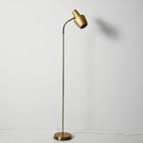 Scandinavian brass floor lamp, 1950s/60s