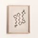 Painting on paper - 30x40cm - abstract painting - B115 - signed Eawy