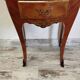 Chevet, meuble d’appoint en bois et marbre