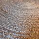 Round jute rug diameter 150cm