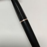 Porte stylo zoomorphe chat bronze patine noir design vintage