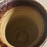 Stoneware ceramic vase with color gradient from the Accolay workshop