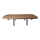 Wooden coffee table