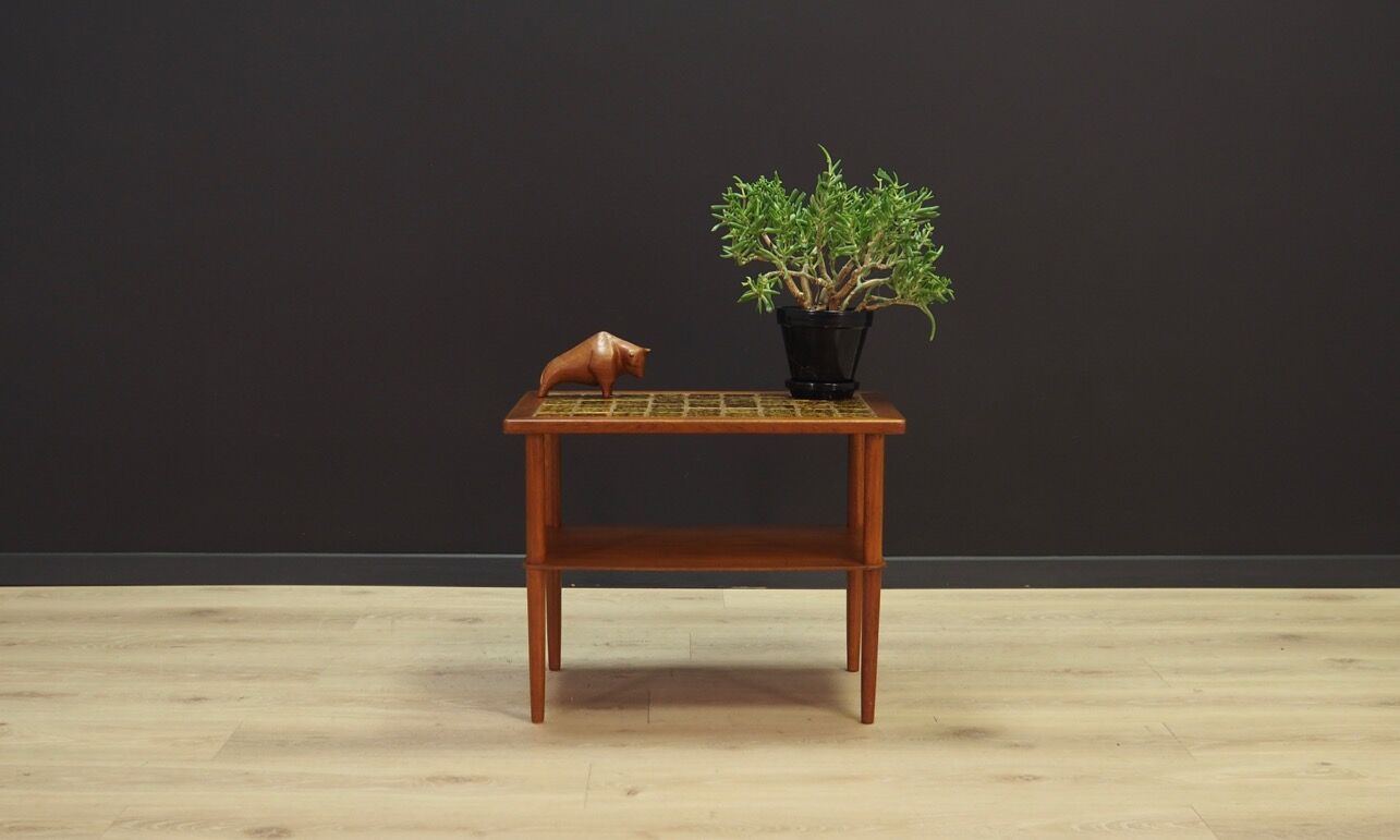 Vintage coffee table teak 60 70 danish design