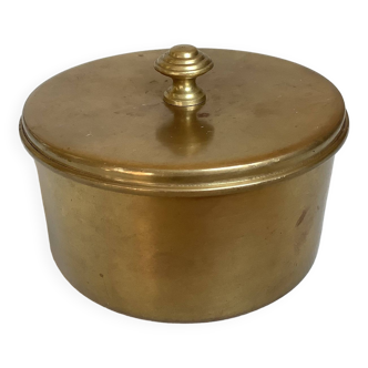 Old brass box