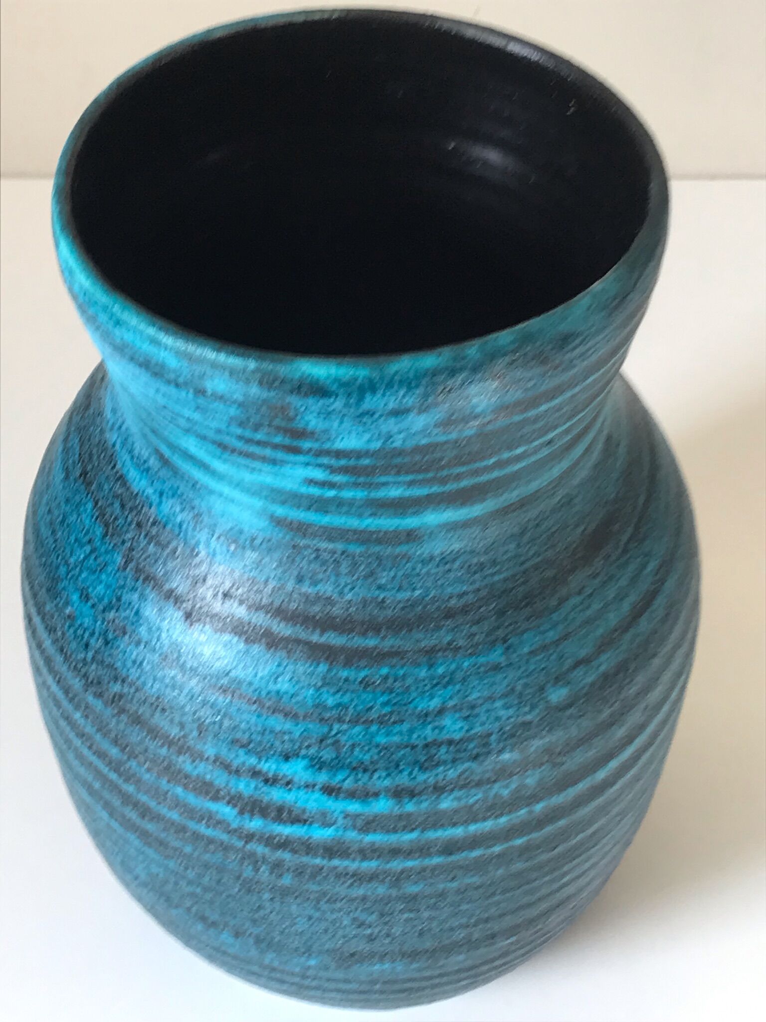 Vase céramique  série gauloise par accolay vintage années 60