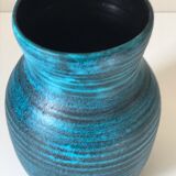 Ceramic vase Gallic series by vintage accolay 1960