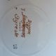 Set of 3 plates Sarreguemines "rustic" flowers of the field