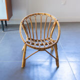 Children's rattan chair