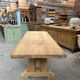 Table de ferme en chêne massif
