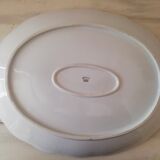 Plat porcelaine giraud