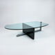 Table basse de design italien postmoderne, années 1980