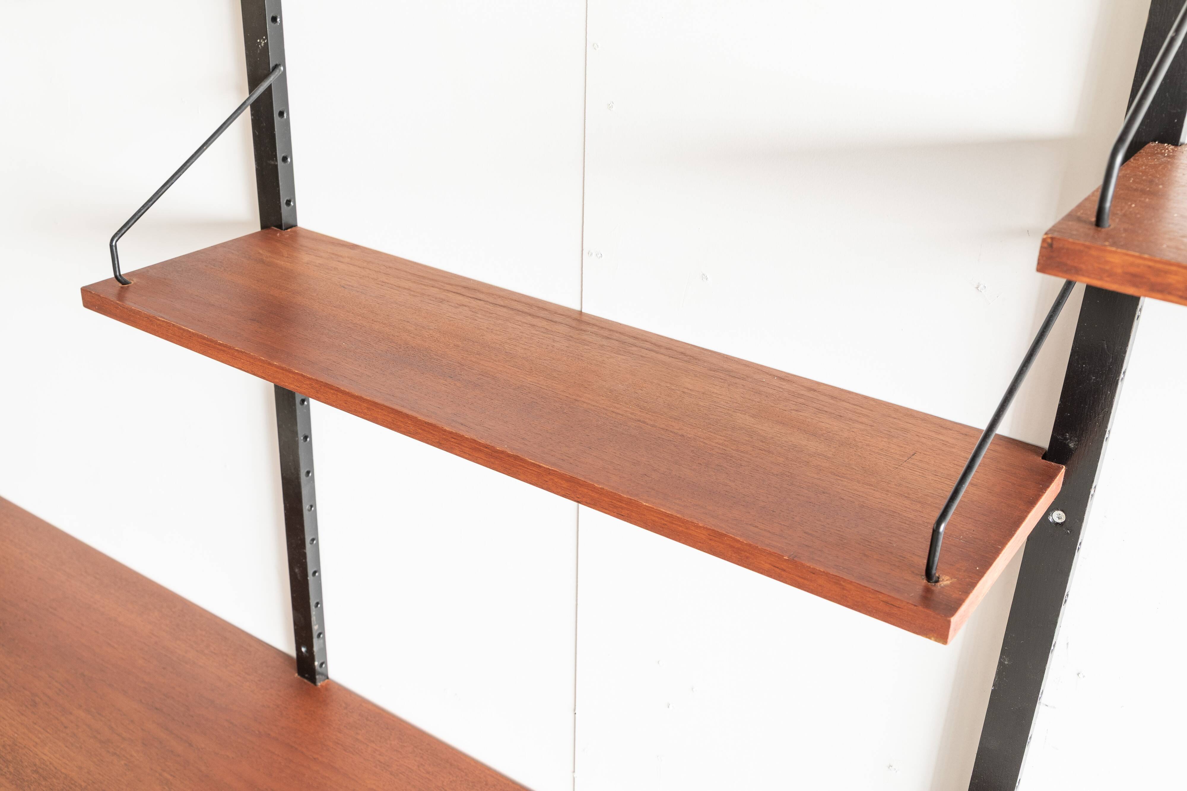 4-Bay wall unitkl  by P. Cadovius, Denmark, 1960's