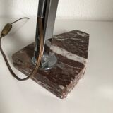 Art deco lamp Fare marble 1940 - 50 cm