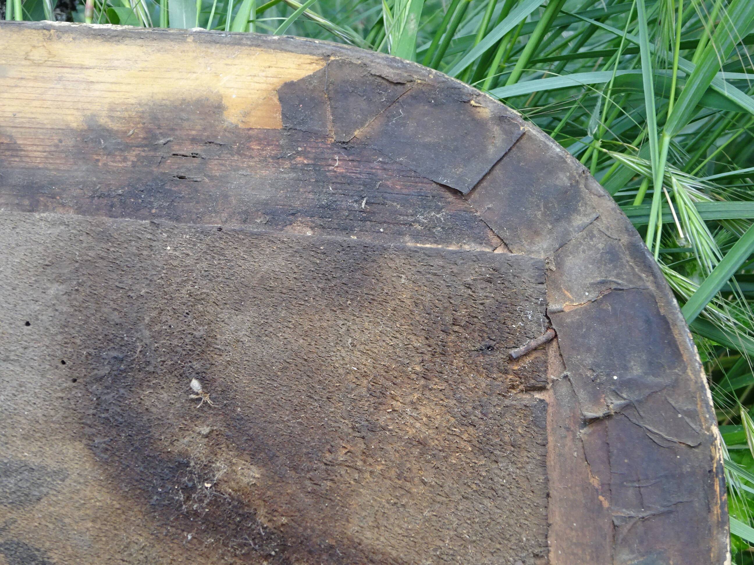 Very old Louis Philippe mirror 45/54 cm