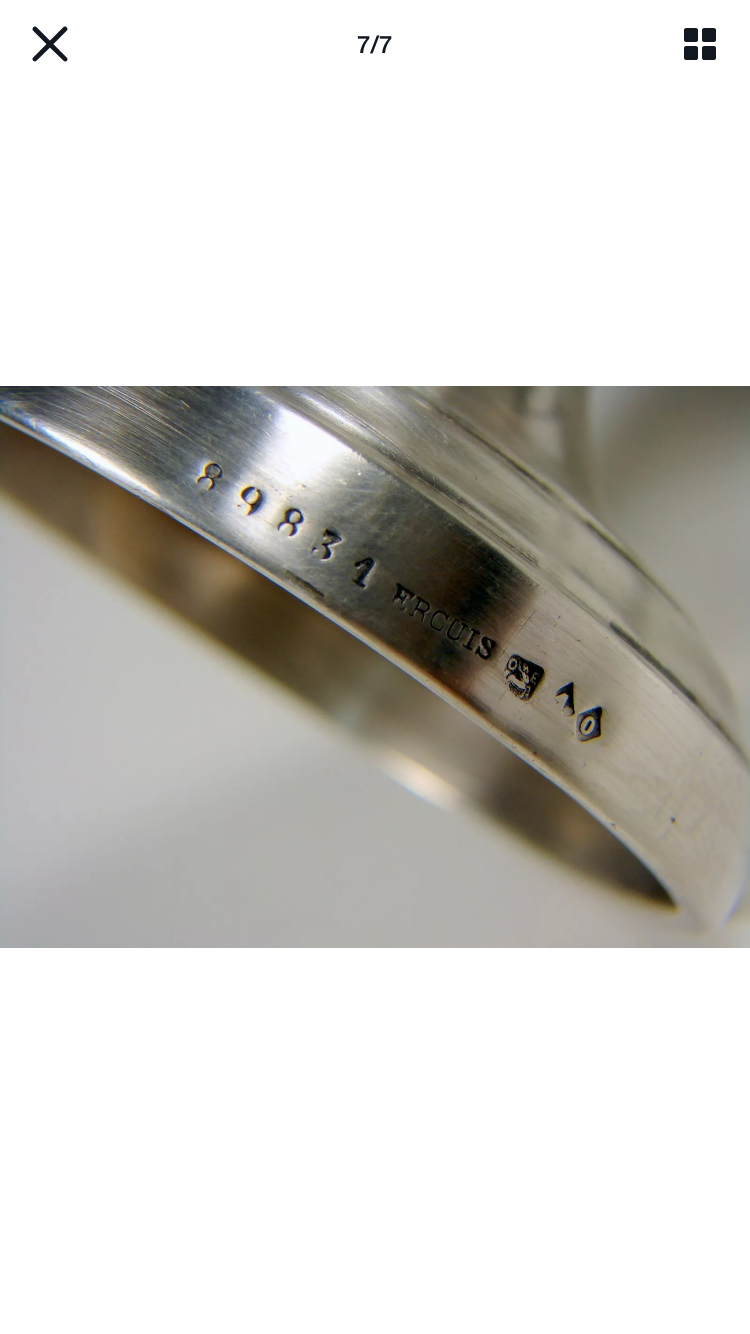 Ercuis distributor for oil and vinegar