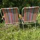 Foldable camping chairs 60s