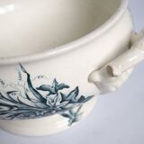 Dragonfly iron clay soup tureen