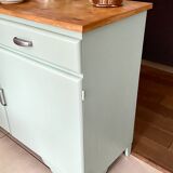 Vintage mint green buffet