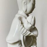 Fine ceramic lamp from the early 20th century