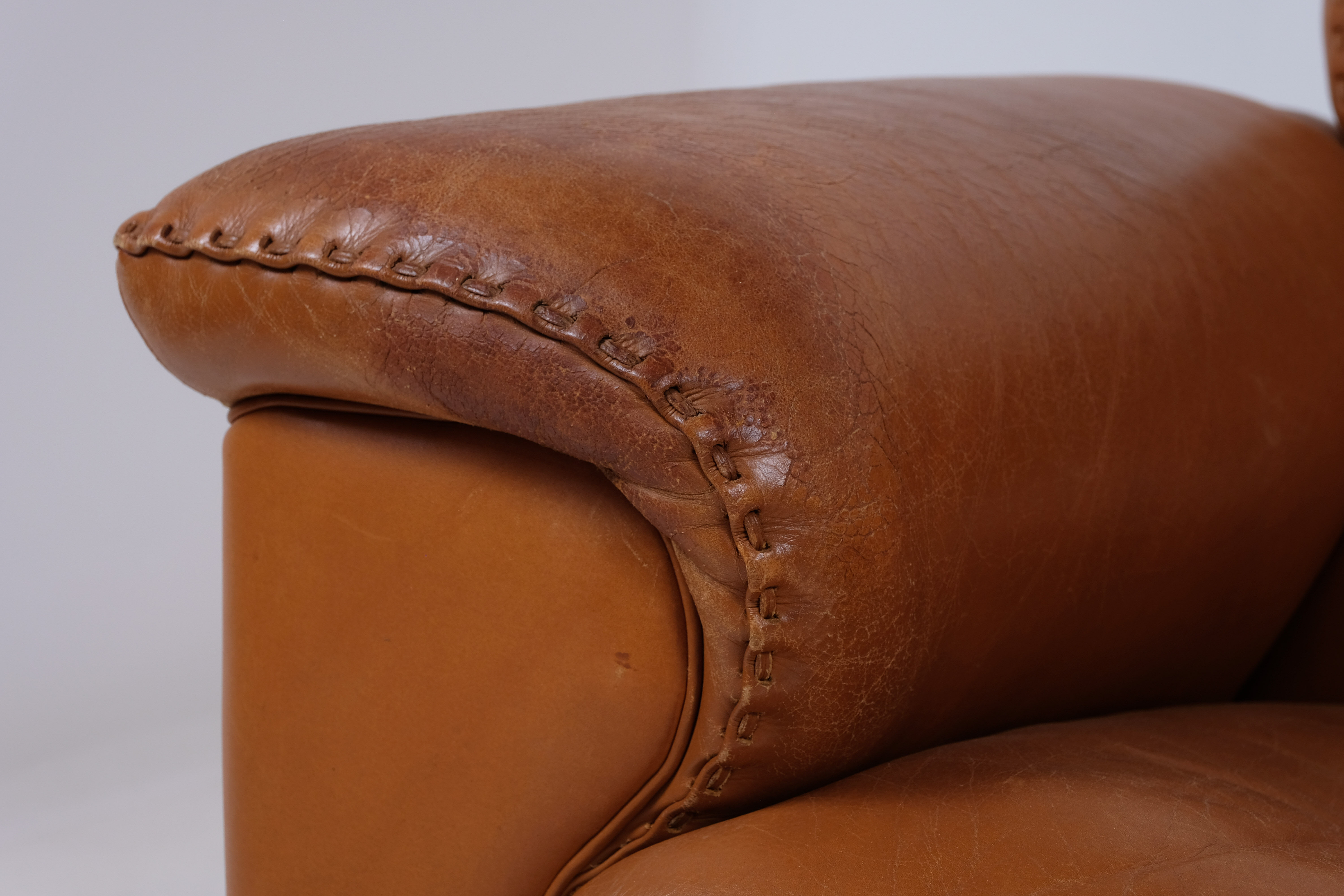 De Sede 101 adjustable 2-seater leather sofa