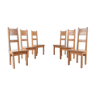 Set de 6 chaises en pin par Roland Wilhelmsson pour Karl Andersson & Söner Suède 1960