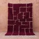 Tapis en laine pure naturelle fait main traditionnelle taille 200/300 cm