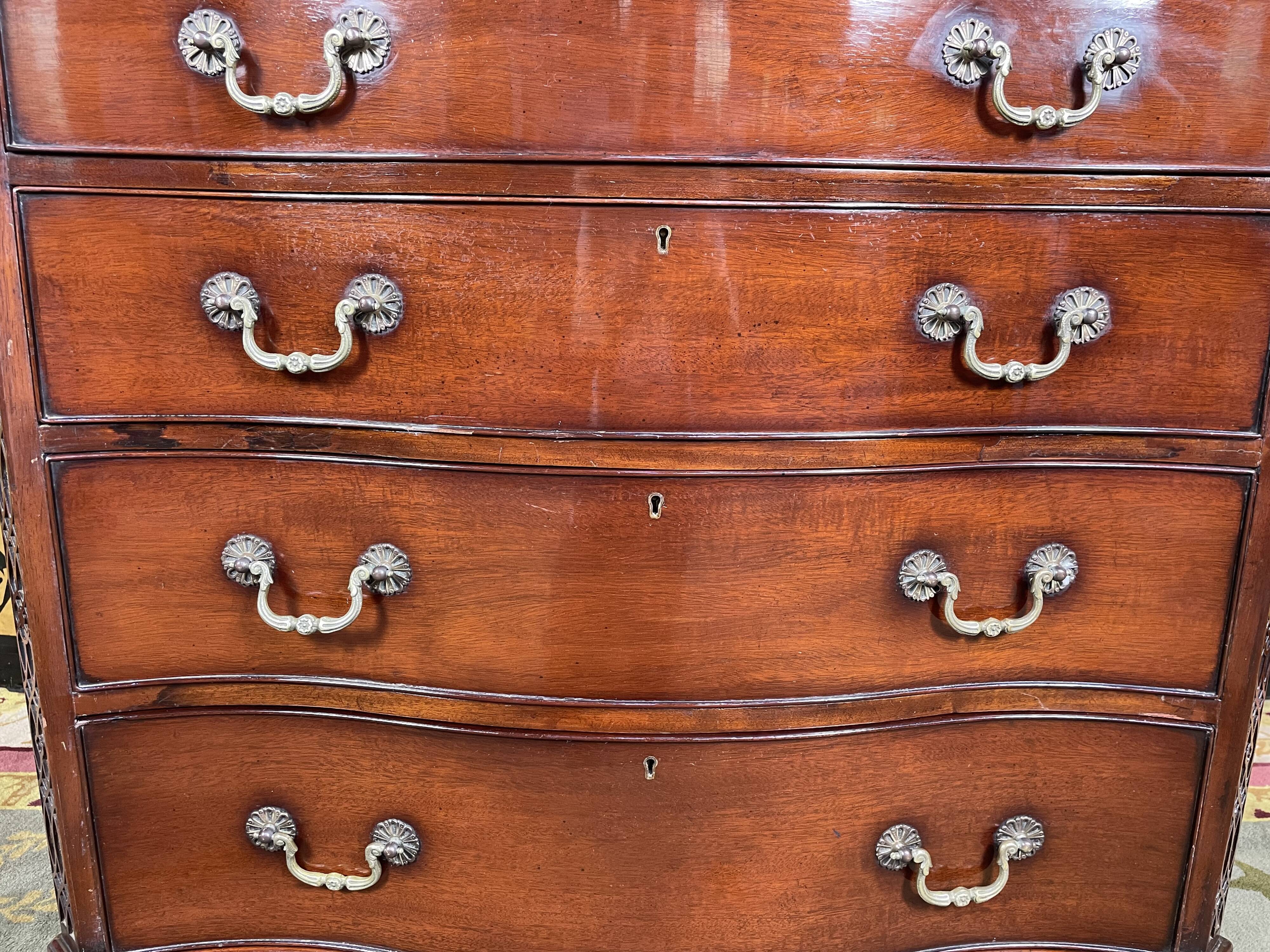 Restored English mahogany dresser
