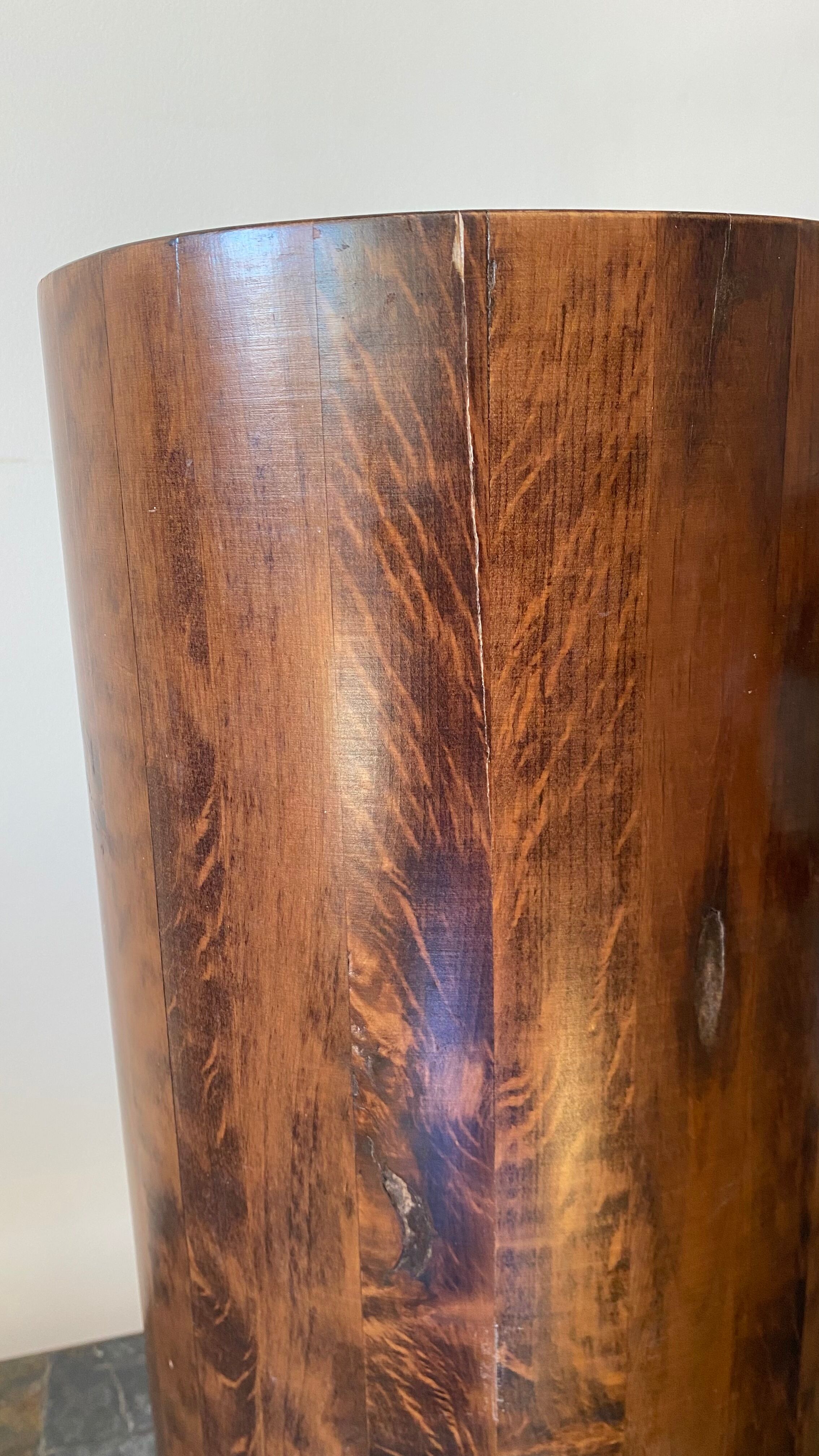 Wooden umbrella door