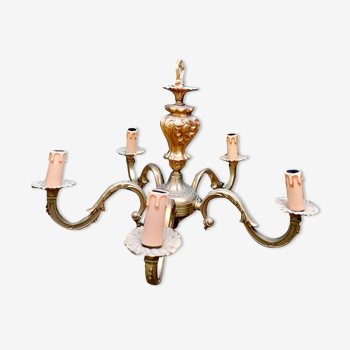 Brass ceiling lamp