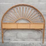 Rattan headboard