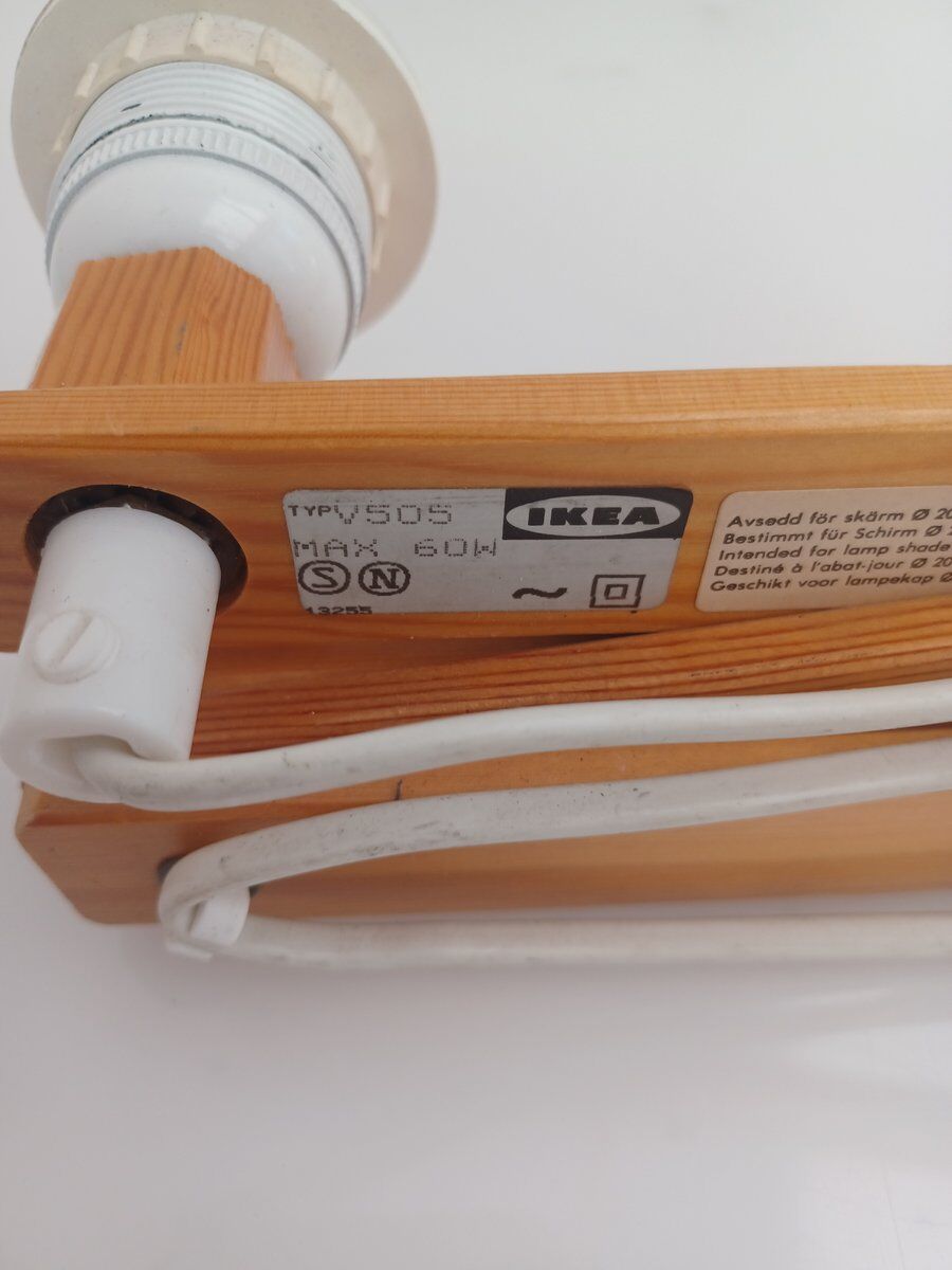 Mid-century modern Scandinavian accordion wall lamp from Ikea, 1970s