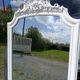 Antique mirror 174/94 cm