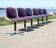 6 Wilkhahn "space age" chairs, circa 1970.