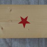 Small pine bench
