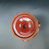 Ceramic pot cache imitation marble