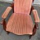 Louis Philippe Voltaire armchair from the 19th century in solid mahogany.